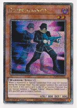 Doppelwarrior (Quarter Century Secret Rare) : RA04-EN147 - single card from Yu-Gi-Oh!