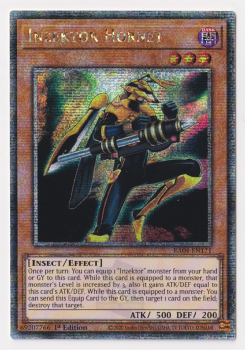 Inzektor Hornet (Quarter Century Secret Rare) : RA04-EN171 - single card from Yu-Gi-Oh!