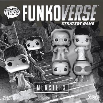 Funkoverse Strategy Game - Universal Monsters 100 ***DAMAGED ITEM***