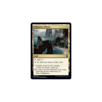 Unknown Shores : THEROS: BEYOND DEATH 249/254 - Magic the Gathering Single Card