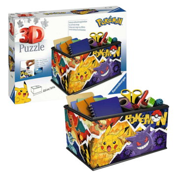 Pokemon Storage Box 3D Puzzle