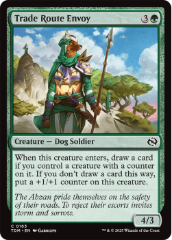 Trade Route Envoy (FOIL) : 0163 TARKIR: DRAGONSTORM - single card from Magic the Gathering