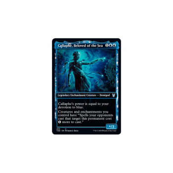 Callaphe, Beloved of the Sea (SHOWCASE) : THEROS: BEYOND DEATH 260/254 - Magic the Gathering Single Card