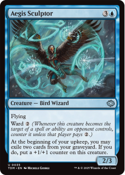 Aegis Sculptor : 0035 TARKIR: DRAGONSTORM - single card from Magic the Gathering