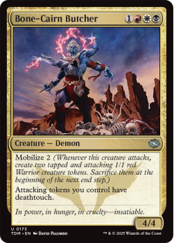 Bone-Cairn Butcher : 0173 TARKIR: DRAGONSTORM - single card from Magic the Gathering