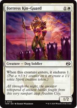 Fortress Kin-Guard : 0012 TARKIR: DRAGONSTORM - single card from Magic the Gathering