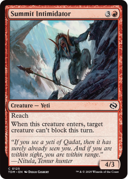 Summit Intimidator : 0125 TARKIR: DRAGONSTORM - single card from Magic the Gathering