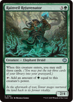 Rainveil Rejuvenator (FOIL) : 0152 TARKIR: DRAGONSTORM - single card from Magic the Gathering