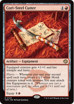 Cori-Steel Cutter : 0103 TARKIR: DRAGONSTORM - single card from Magic the Gathering