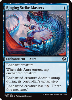 Ringing Strike Mastery : 0053 TARKIR: DRAGONSTORM - single card from Magic the Gathering