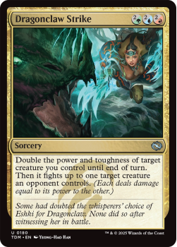 Dragonclaw Strike : 0180 TARKIR: DRAGONSTORM - single card from Magic the Gathering