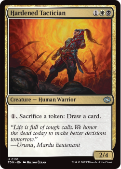 Hardened Tactician : 0191 TARKIR: DRAGONSTORM - single card from Magic the Gathering