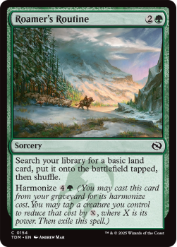 Roamer's Routine (FOIL) : 0154 TARKIR: DRAGONSTORM - single card from Magic the Gathering