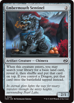 Embermouth Sentinel : 0242 TARKIR: DRAGONSTORM - single card from Magic the Gathering
