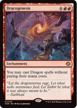Dracogenesis : 0105 TARKIR: DRAGONSTORM - single card from Magic the Gathering