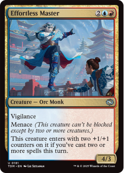 Effortless Master (FOIL) : 0181 TARKIR: DRAGONSTORM - single card from Magic the Gathering
