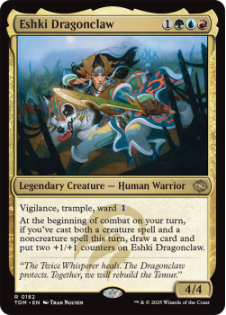 Eshki Dragonclaw : 0182 TARKIR: DRAGONSTORM - single card from Magic the Gathering