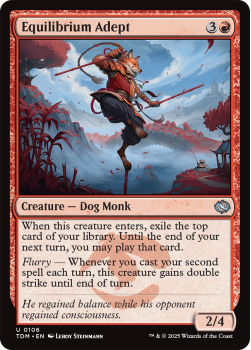 Equilibrium Adept : 0106 TARKIR: DRAGONSTORM - single card from Magic the Gathering