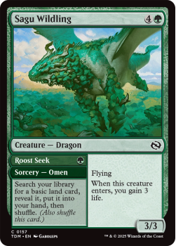 Sagu Wildling : 0157 TARKIR: DRAGONSTORM - single card from Magic the Gathering