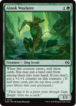 Ainok Wayfarer : 0134 TARKIR: DRAGONSTORM - single card from Magic the Gathering