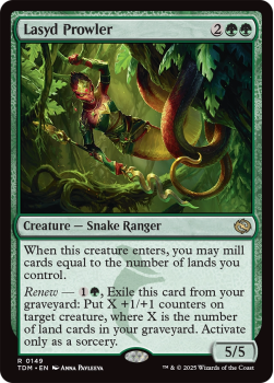 Lasyd Prowler : 0149 TARKIR: DRAGONSTORM - single card from Magic the Gathering
