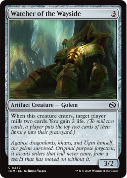 Watcher of the Wayside : 0249 TARKIR: DRAGONSTORM - single card from Magic the Gathering