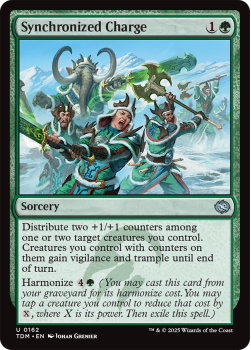 Synchronized Charge : 0162 TARKIR: DRAGONSTORM - single card from Magic the Gathering