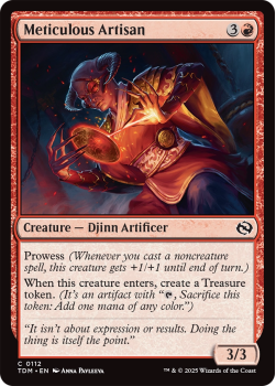Meticulous Artisan : 0112 TARKIR: DRAGONSTORM - single card from Magic the Gathering