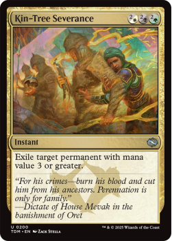 Kin-Tree Severance : 0200 TARKIR: DRAGONSTORM - single card from Magic the Gathering