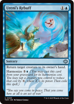 Ureni's Rebuff : 0063 TARKIR: DRAGONSTORM - single card from Magic the Gathering