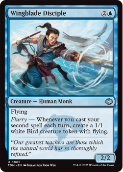 Wingblade Disciple : 0065 TARKIR: DRAGONSTORM - single card from Magic the Gathering