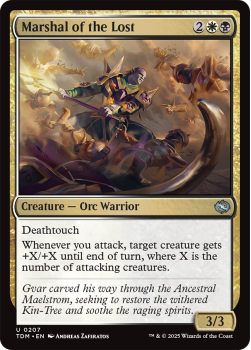 Marshal of the Lost : 0207 TARKIR: DRAGONSTORM - single card from Magic the Gathering