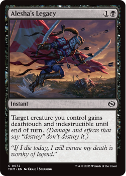 Alesha's Legacy : 0072 TARKIR: DRAGONSTORM - single card from Magic the Gathering