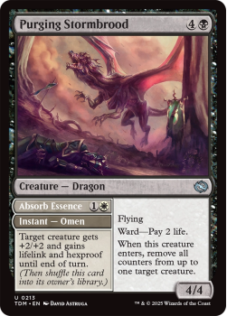 Purging Stormbrood : 0213 TARKIR: DRAGONSTORM - single card from Magic the Gathering