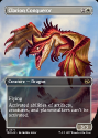 Clarion Conqueror (BORDERLESS) (REVERSIBLE) : 0377 TARKIR: DRAGONSTORM - Magic the Gathering Single Card - Image 2
