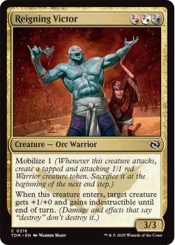 Reigning Victor : 0216 TARKIR: DRAGONSTORM - single card from Magic the Gathering