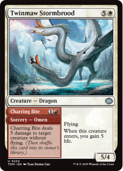 Twinmaw Stormbrood : 0232 TARKIR: DRAGONSTORM - single card from Magic the Gathering