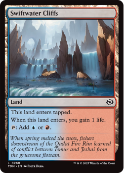 Swiftwater Cliffs : 0268 TARKIR: DRAGONSTORM - single card from Magic the Gathering