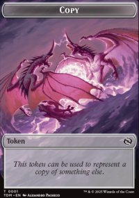 Copy (0001) // Monk (0003) TOKEN : TARKIR: DRAGONSTORM - Magic the Gathering Single Card