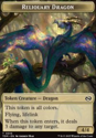 Dragon (0011) // Reliquary Dragon (0015) TOKEN : TARKIR: DRAGONSTORM - Magic the Gathering Single Card - Image 2