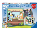 Bluey Puzzle 3x49 Pieces