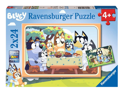Bluey Let's Do This Puzzle 2x24 Pieces