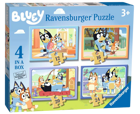 Bluey 4 in a Box Puzzle