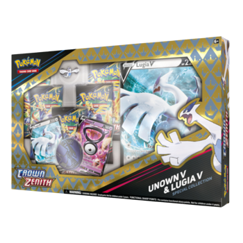 Pokemon Crown Zenith: Unown V & Lugia V Special Collection