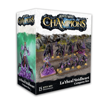 Kings of War Champions: La&rsquo;theal Voidheart Company Box