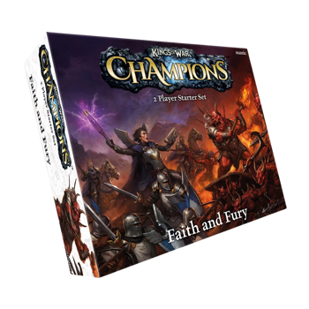 Kings of War Champions: 2 Player Starter Set Faith and Fury