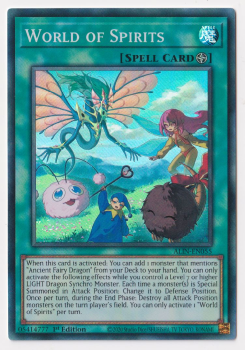 World of Spirits (Super Rare) single card from Yu-Gi-Oh!