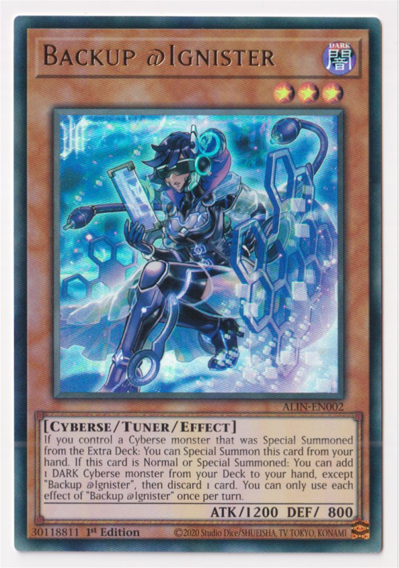 Japanese Super Rare Card Yugioh Japanese Card - Backup @Ignister (Super  Rare) - Ungraded, Lightly Played Yu-Gi-Oh! Backup @Ignister