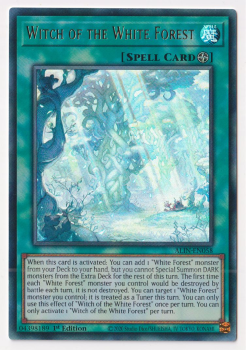 Witch of the White Forest (Ultra Rare) single card from Yu-Gi-Oh!
