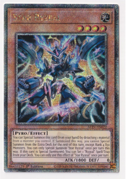 Star Ryzeal (Quarter Century Secret Rare) single card from Yu-Gi-Oh!